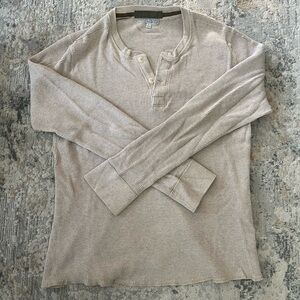 J.Crew Waffle Henley
